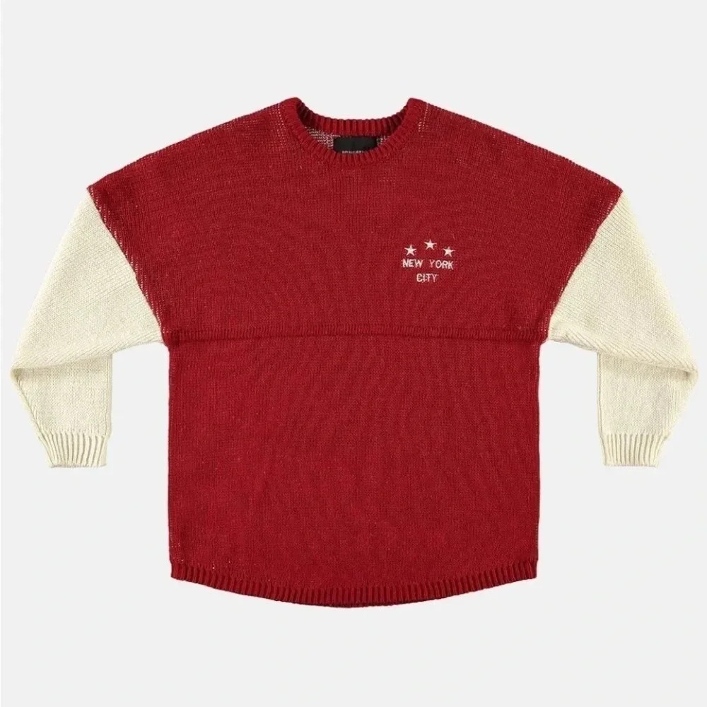 SPIRIT JERSEY NEW YORK STATE SWEATER/SHORT SET S - Picture 2 of 12